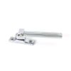 Polished Chrome Locking Art Deco Fastener - LH