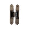 Ghost 160mm 3D Concealed Hinge Dark Bronze - By Frelan Hardware - CH100DB