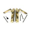 Aged Brass Eaton Slimline Lever Espag. Lock Set
