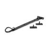 Black 10" Shepherd's Crook Stay