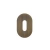 Zoo Hardware Standard Profile Escutcheon - Rosso Mini - 50 x 32 x 3 - Antique Brass