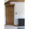 Pewter 12" Penny End T Hinge (pair)