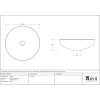 Smooth Nickel Round Sink
