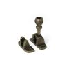 Burnished Brass Prestbury Brighton Fastener (Radiused)