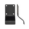Zoo Hardware Cylinder Latch Pull - Blank Profile - 88mm x 43mm - Powder Coat Black