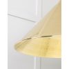 Hammered Brass Hockley Pendant