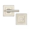 JSS356 Satin Stainless Steel Square Easy Turn & Release - By Frelan Hardware - JSS356