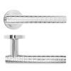Zoo Hardware Favo Lever On Round Rose - Polished Chrome