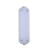 Jedo Porcelain Fingerplates White - By Frelan Hardware - JC11