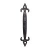 Zoo Hardware Fleur de Lys Pull Handle - 6" - Black