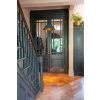 Smooth Brass Hockley Pendant in Soot