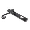 Black Monkeytail Slimline Lever Espag. Lock Set - LH