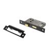 Atlantic 3 Lever Key Sashlock [CE] 2.5" - Matt Black