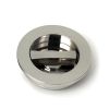Polished Marine SS (316) 60mm Plain Round Pull - Privacy Set