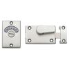 Zoo Hardware Toilet Door Indicator - Stainless Steel