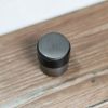 Atlantic Cylinder Premium Floor Mounted Door Stop - Polished Nickel