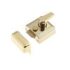 Narrow Stile Night Latches 66mm Polished Brass - By Frelan Hardware - JL5031PB