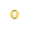 Zoo Hardware Euro Profile Escutcheon - PVD Satin Brass