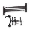 Heavy Duty Handforged Door Hardware Kit Beeswax