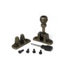 Burnished Brass Prestbury Brighton Fastener (Radiused)