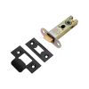 3" H/D Tubular Latch CE - Matt Black
