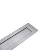 Victorian Letter Plate 250mm Satin Chrome