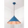 Smooth Copper Hockley Pendant in Upstream