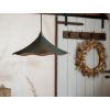 Smooth Nickel Flora Pendant in Dingle