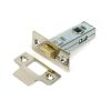Polished Nickel 2½" Tubular Mortice Latch
