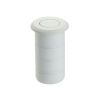 Zoo Hardware Dust Socket for Flush Bolts - Concrete 20mm dia. x 38mm - Powder Coat White