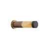 Opal Knurlmond Door Stop Aged Brass
