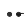 Zoo Hardware Accessible Turn & Indicator Release - Round Rose - Powder Coated Black