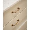 Aged Brass Moore Pull Handle - Small