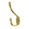 Polished Brass Newbury Hat & Coat Hook