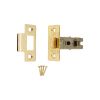 2.5" CE Bolt Through Tubular latch Electro Brass