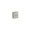 Forme Concealed Rose WC Turn Square - Satin Nickel