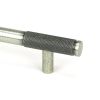 Pewter Half Brompton Pull Handle - Large