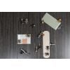 Atlantic Rack Bolt Oval Thumbturn - Black Nickel