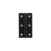 Millhouse Brass Cabinet Butt Hinges 75mm x 41mm x 2mm - Matt Black