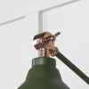 Smooth Copper Brindley Wall Light in Heath