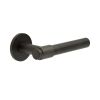 CR-103 Dark Bronze Sprung Round Rose Door Handle - By Frelan Hardware - CR-103A1DB