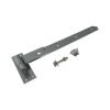 Hook and Band Hinge - Straight 18" - 450mm Black