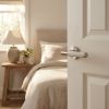 Complete Venice Door Handle Pack - Internal Doors - Satin Nickel - 64mm / 4-inch Hinges - JE-F1A-SN