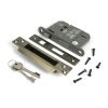 Aged Brass 3" 5 Lever BS Sash Lock
