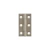 Millhouse Brass Cabinet Butt Hinges 50mm x 28mm x 2mm - Satin Nickel