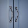 Hammered Pull Handle Large Matt Black