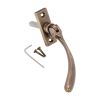 Peardrop Espag Locking Fastener (LH) Antique Brass