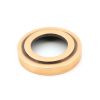 Polished Bronze Newbury Lever on Rose Set (Art Deco) - Unsprung