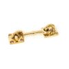 Polished Brass 3" Traditional Cabin Hook