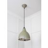 Smooth Nickel Brindley Pendant in Tump
